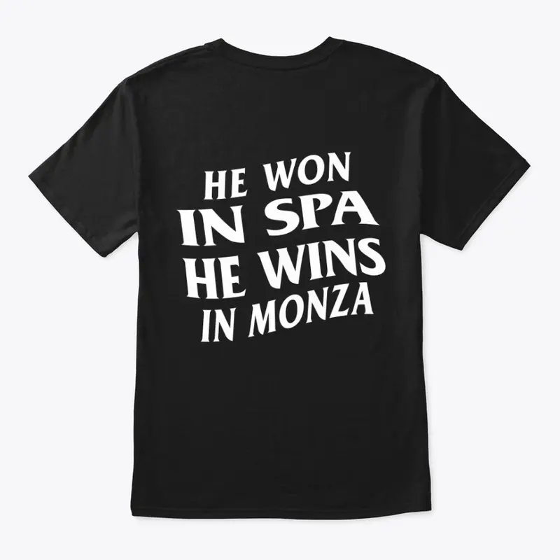 Charles Leclerc Monza Win - Black